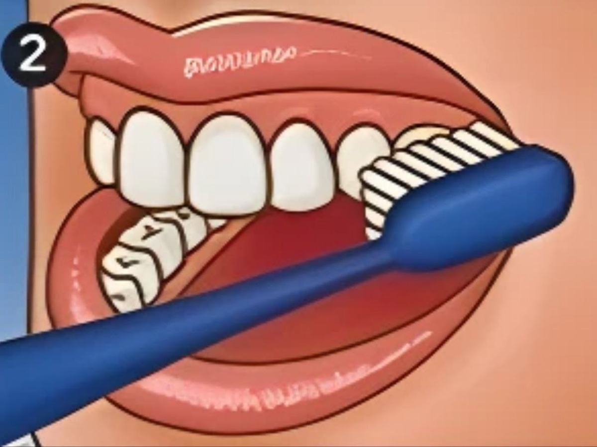 Делаем выметающие движения по всей поверхности