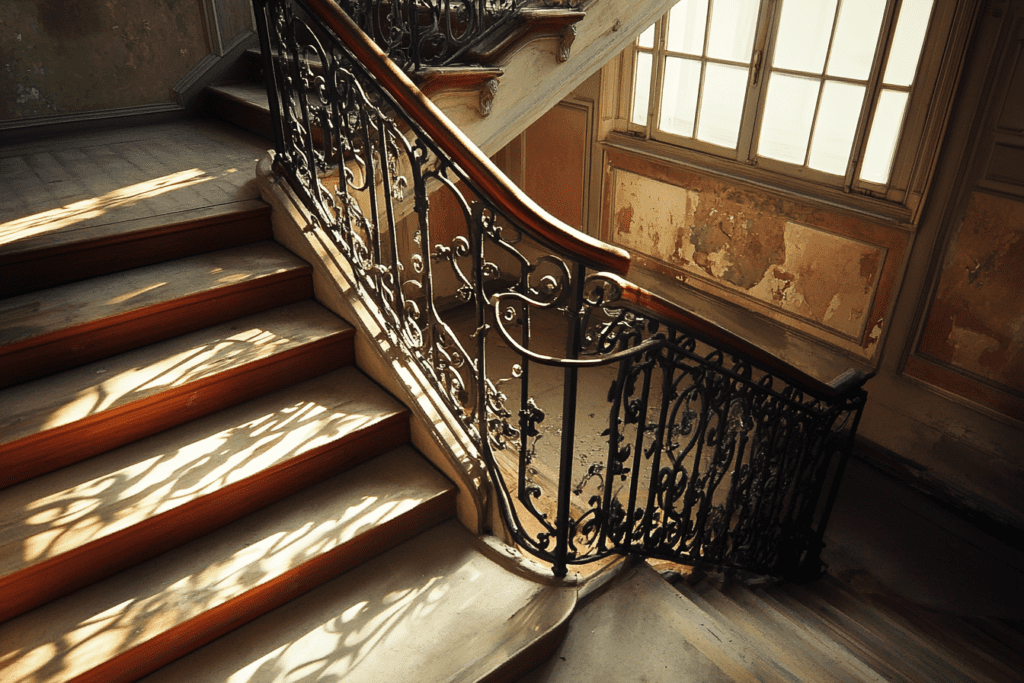    Лестницы на металлокаркасе: как сохранить исторический дух старого дома с помощью компании ZMK «Зенит» ZMK-ZENIT