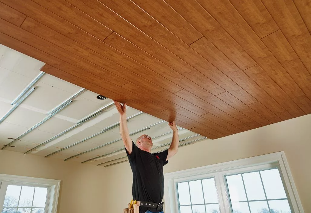 Как сделать потолок своими руками: Пошаговое руководство