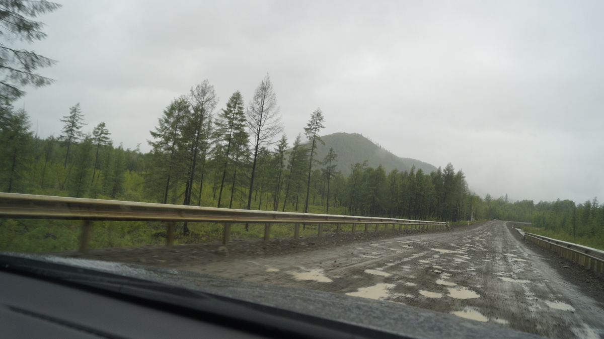 После Комсомольска дорога выглядит вот так