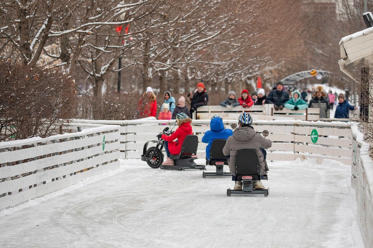    Парк Горького приглашает покататься на оригинальном транспорте