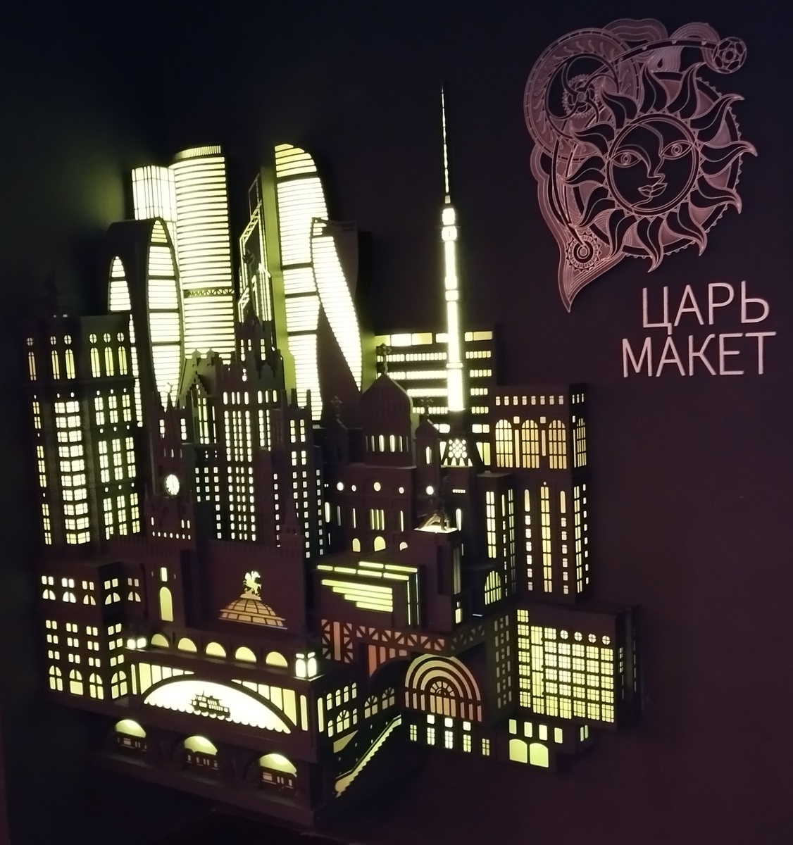 Фрагмент экспозиции музея Царь-макет. ЗДЕСЬ и далее фото автора и(или) из личного архива автора, если не указано иначе.