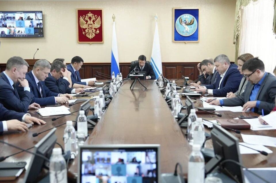    Заседание совета по проектному управлению в Республике Алтай. Источник: Андрей Сороко/"Толк"