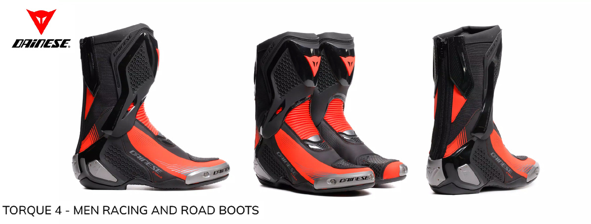 Dainese Torque 4 Red Fluo.