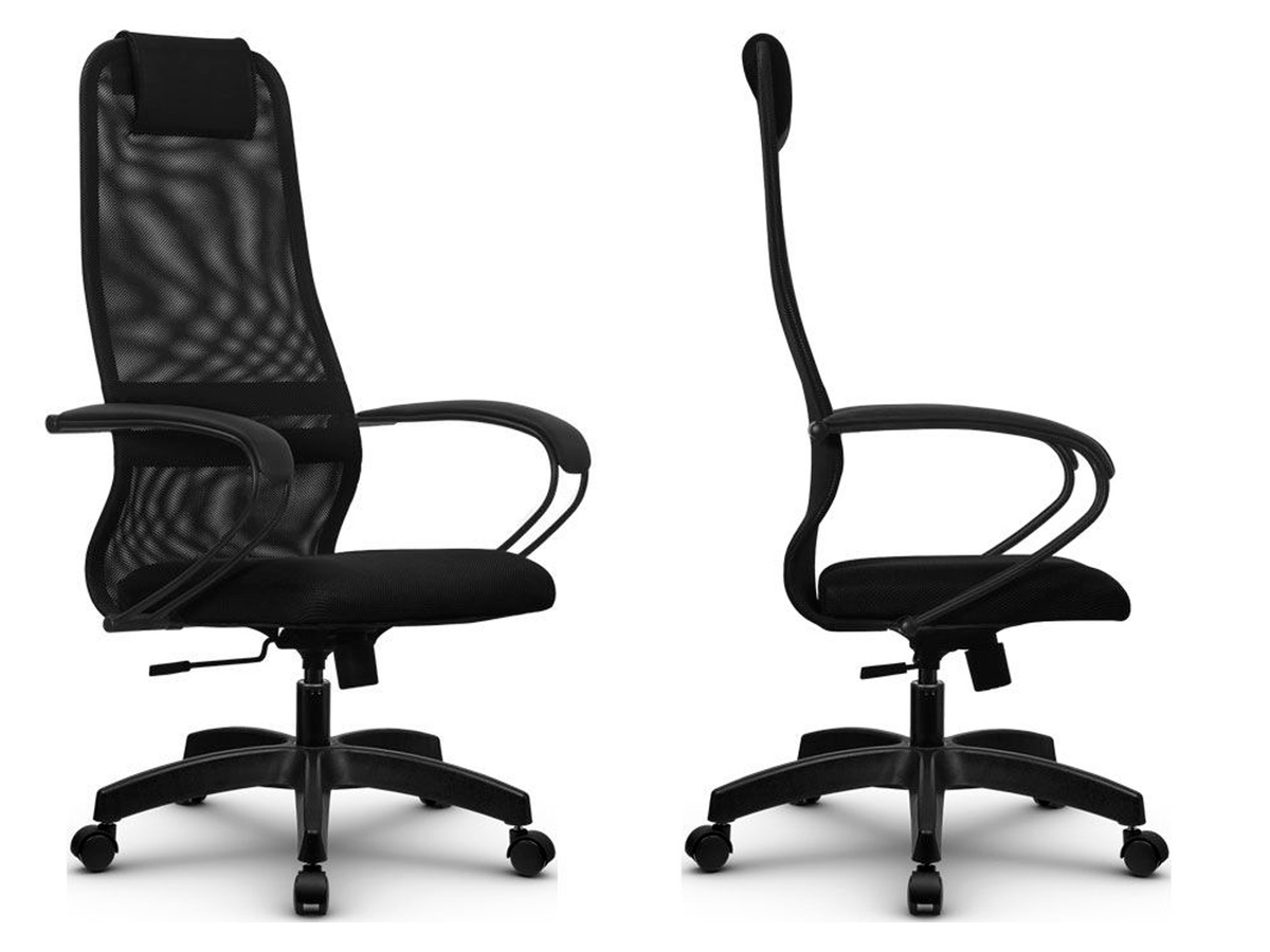 Кресло компьютерное SU-B-8 черный (код товара 225619)