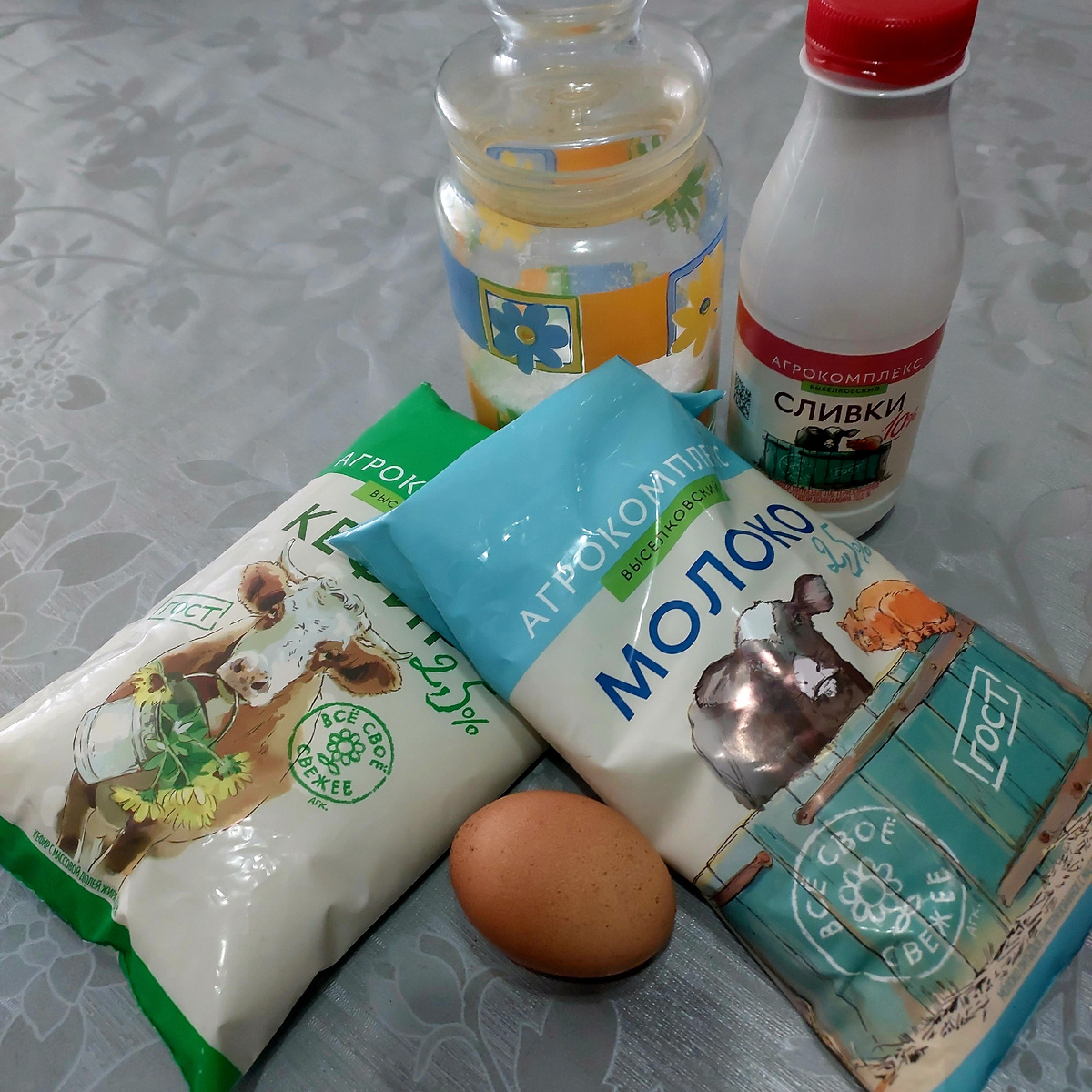 Ингредиенты для сыра