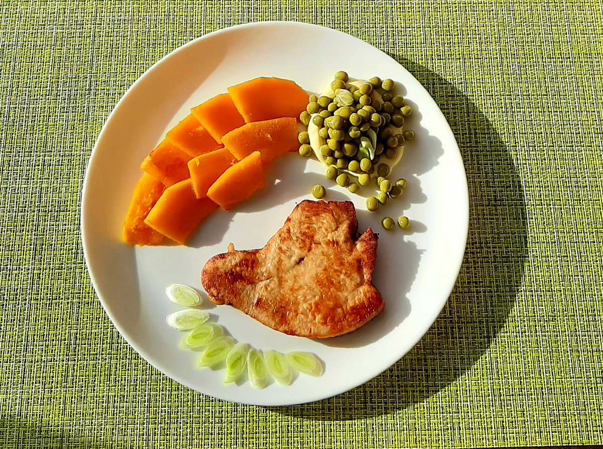 Сочный стейк индейки в аэрогриле 