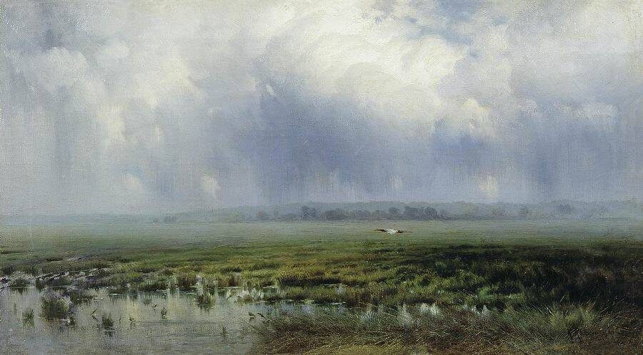 К.Крыжицкий. Болото. 1885