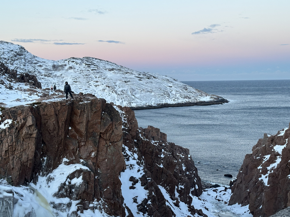 Териберский водопад