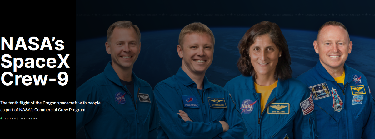 Ник Хейг, Александр Горбунов, Сунита Уильямс, Барри Уилмор