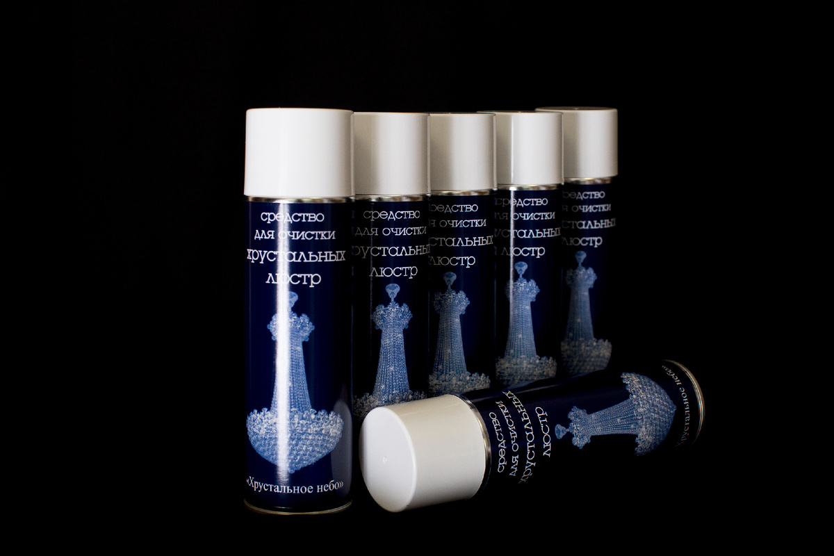 Средство для очистки хрустальных люстр