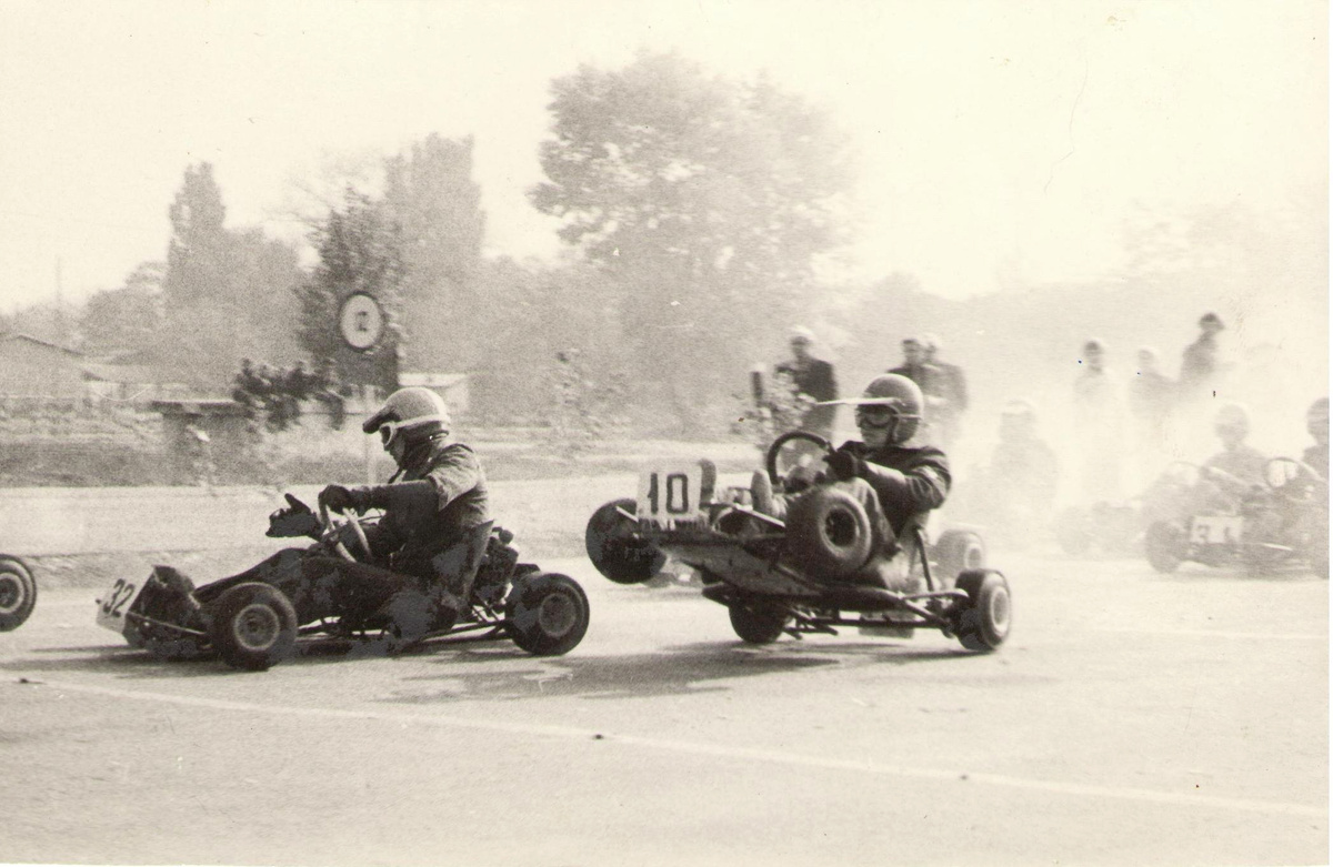 Фото – Виталий Гол. Картинг 1975 года