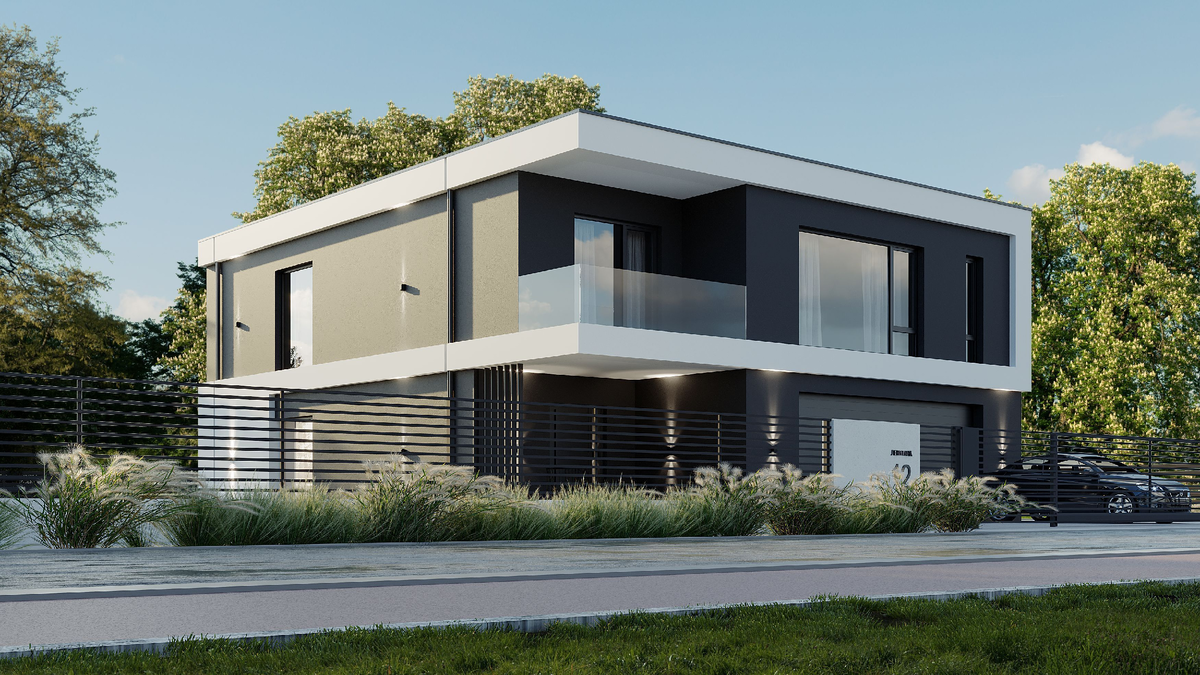 Загородный дом Опера Парк в минималистичном дизайне