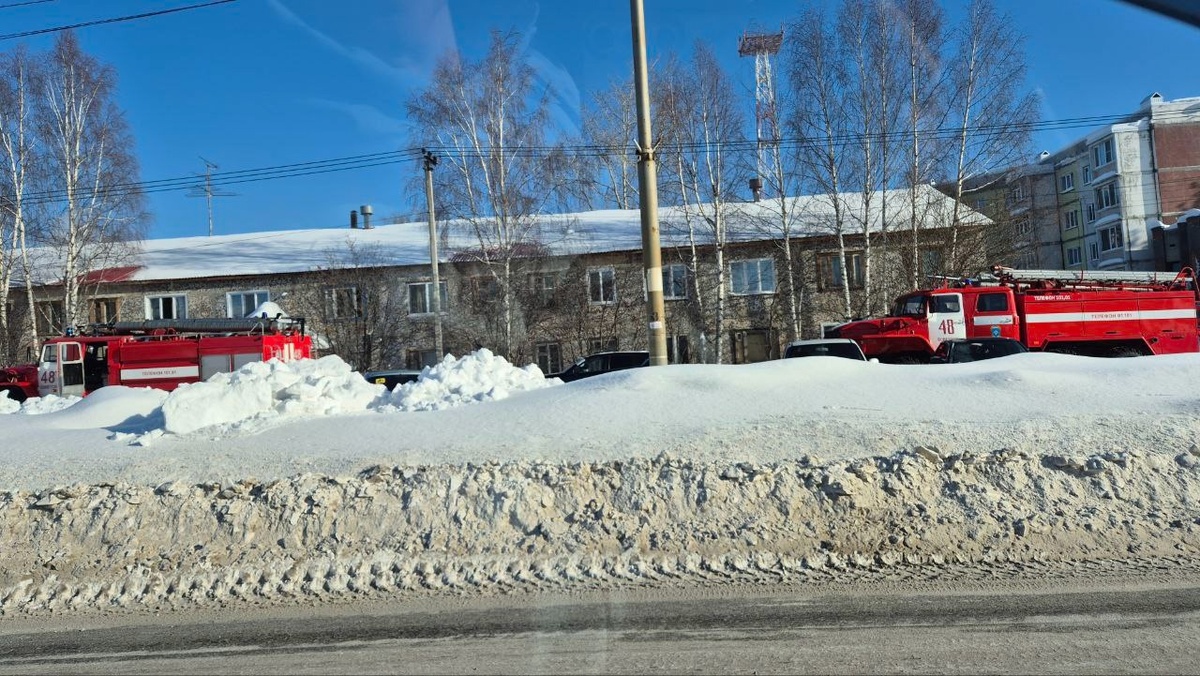    На пожаре в городе Советском погиб человек