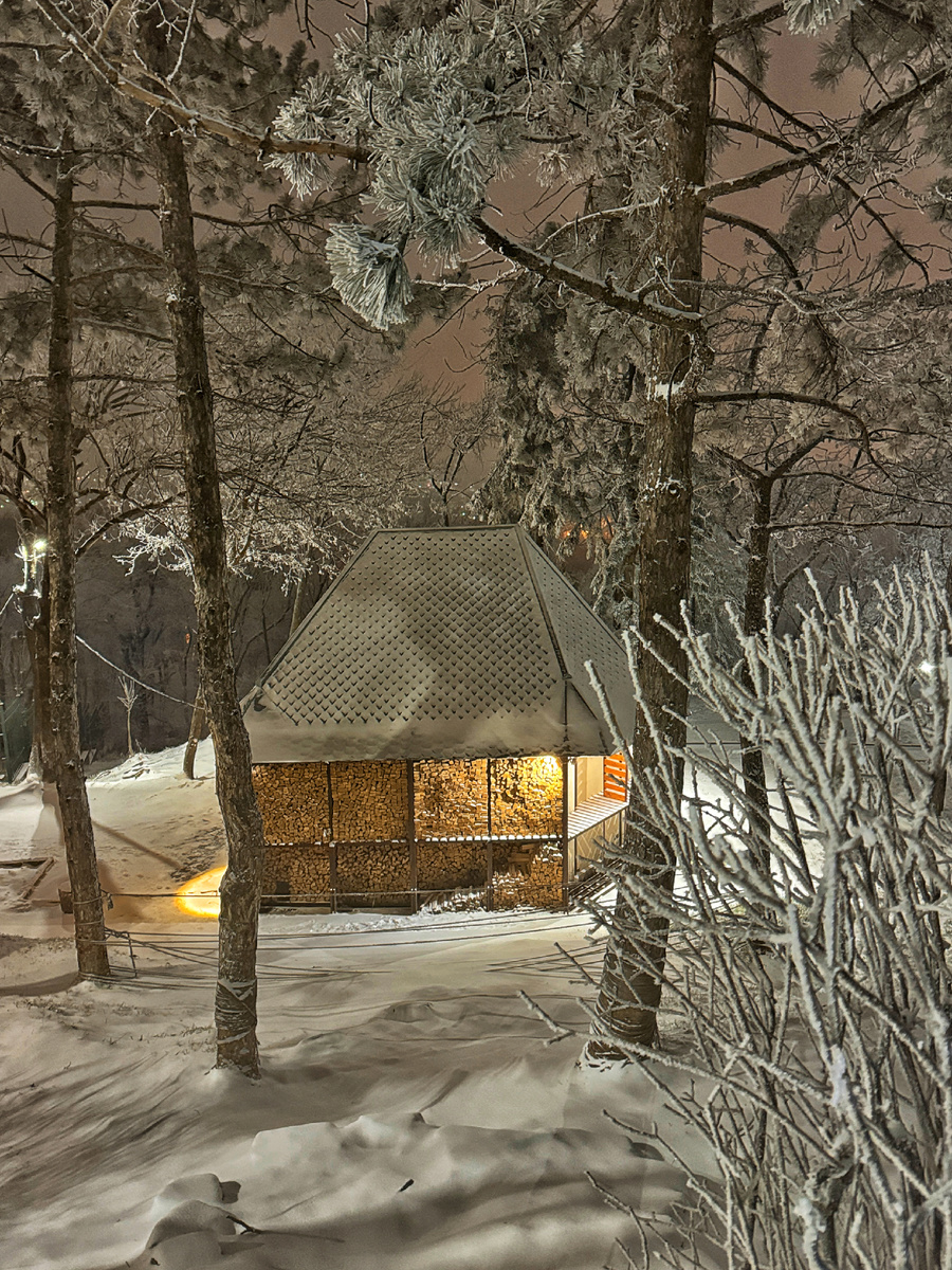 Это нас тут снегом завалило 😀 Скоро будет пост «Покажите мне свой снег!»
