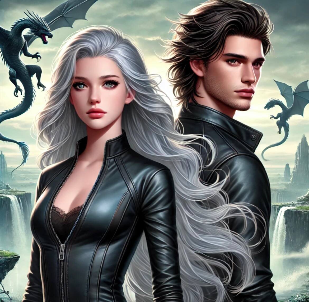 Я попросила ChatGPT нарисовать Вайолетт, Ксейдона и боевых драконов 