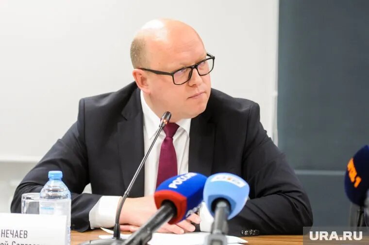 Алексея Нечаева отправили в СИЗО до 10 апреля. Фото: Вадим Ахметов © URA.RU