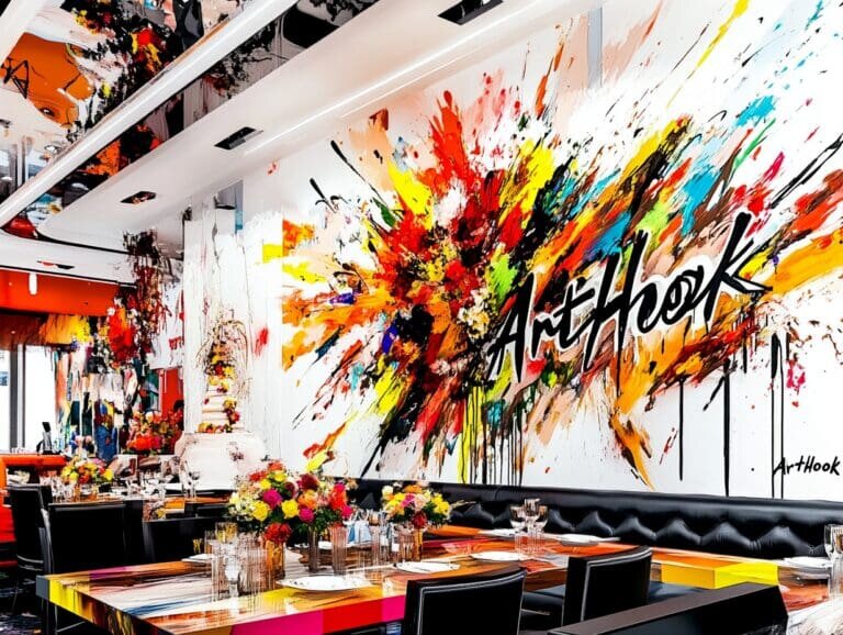    Свадебное граффити: как создать уникальный фон для креативной свадьбы и удивить гостей Art-Hook.Ru