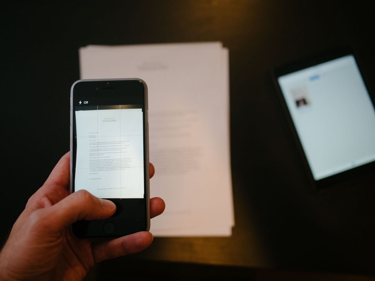    Как отсканировать документ на Айфоне за считанные секунды