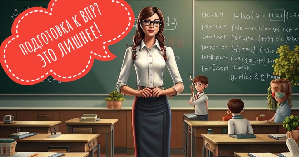 Я не буду готовить детей к ВПР. Вот что заявила учительница математики. /в преддверии