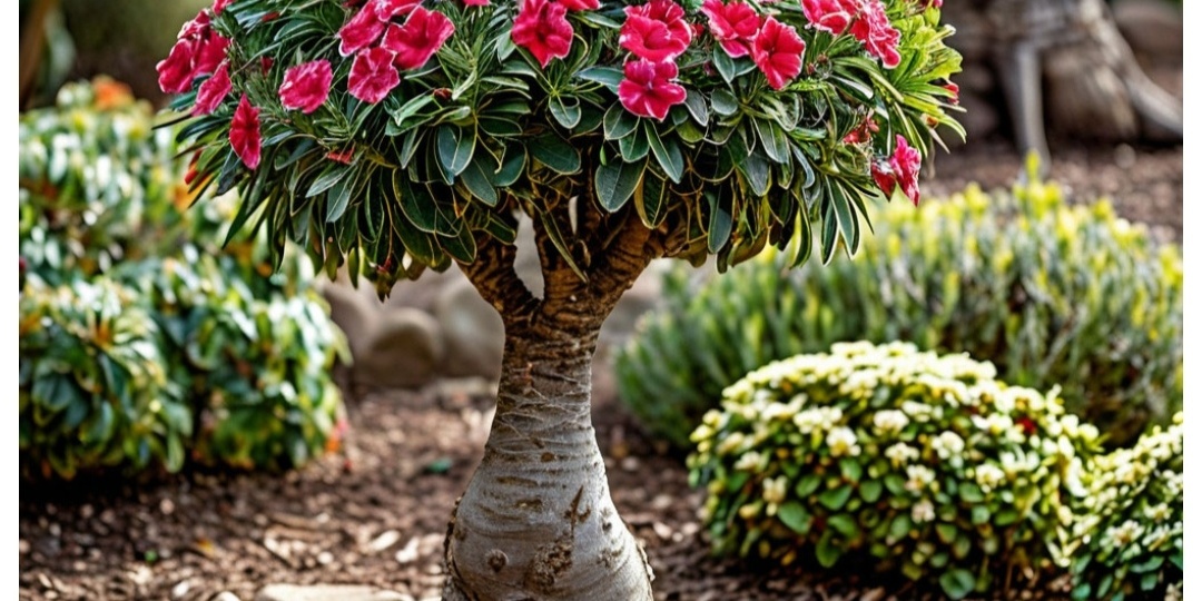 😼Как правильно обрезать Адениум для стимуляции ветвления.