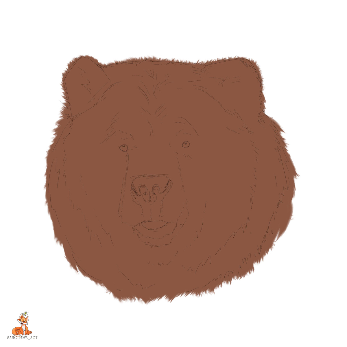 Цветная подложка