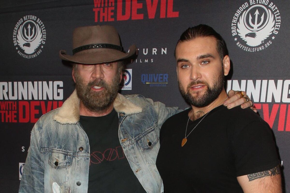    Николас Кейдж с сыном Уэстоном LEGION-MEDIA