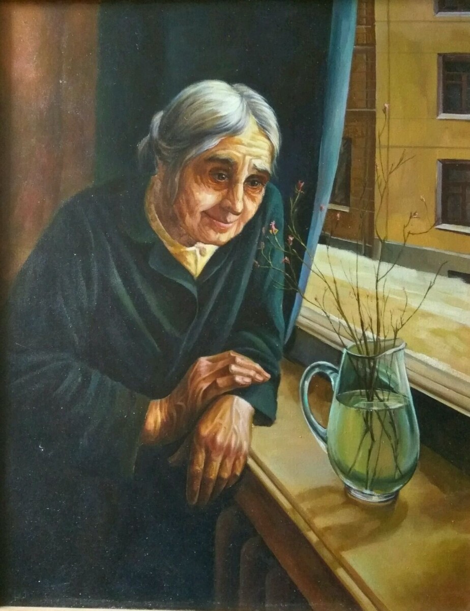 "Зацвел багульник". Художник Александр Шилов.