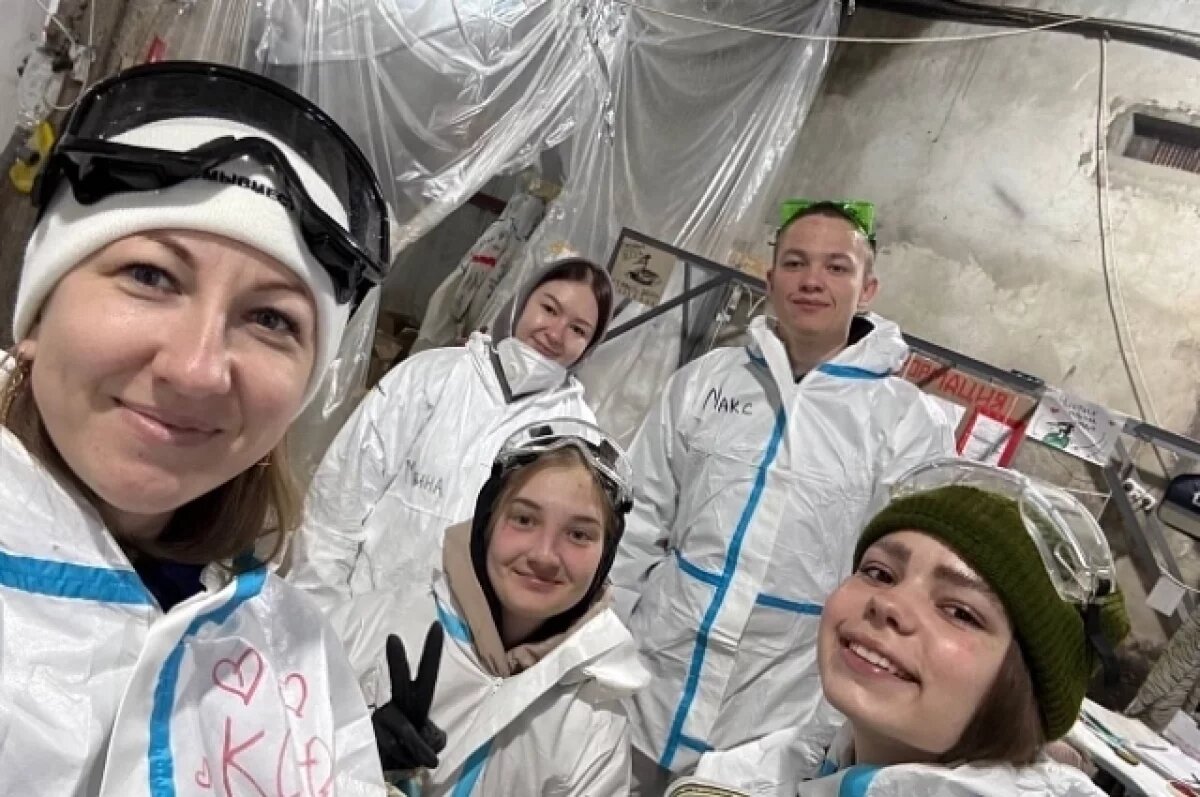    В Анапе кировчане большую часть времени работали в центре по спасению птиц