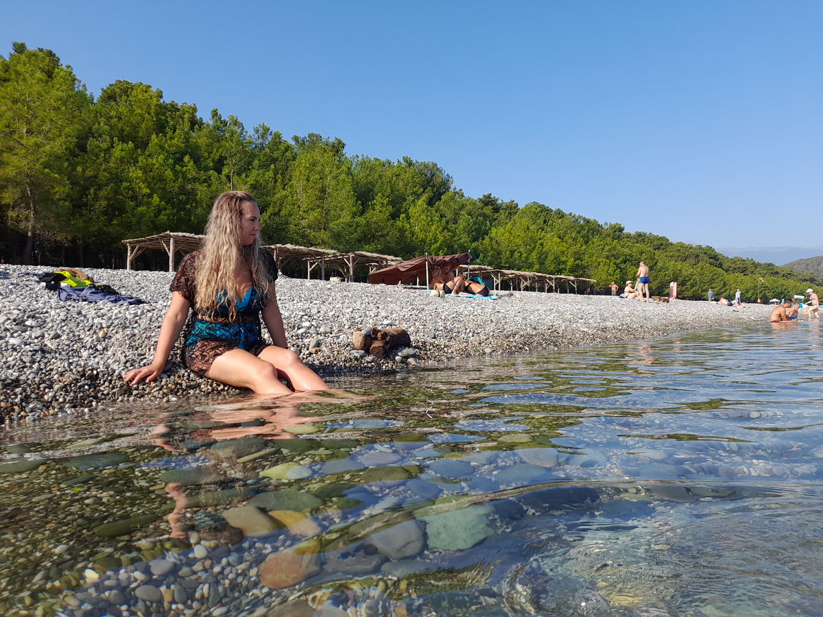 За год до лечения.