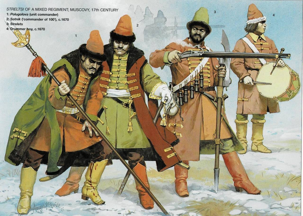 Стрельцы XVIIв.