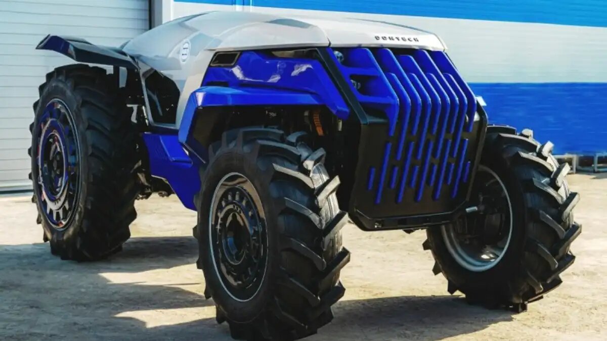 Фото: donstu.ru / пресс-служба ДГТУ / фото от Управления информационной политики ДГТУ
Первый в РФ беспилотный гибридный трактор средней мощности «ДОНТЕХ» от ДГТУ в новом дизайне