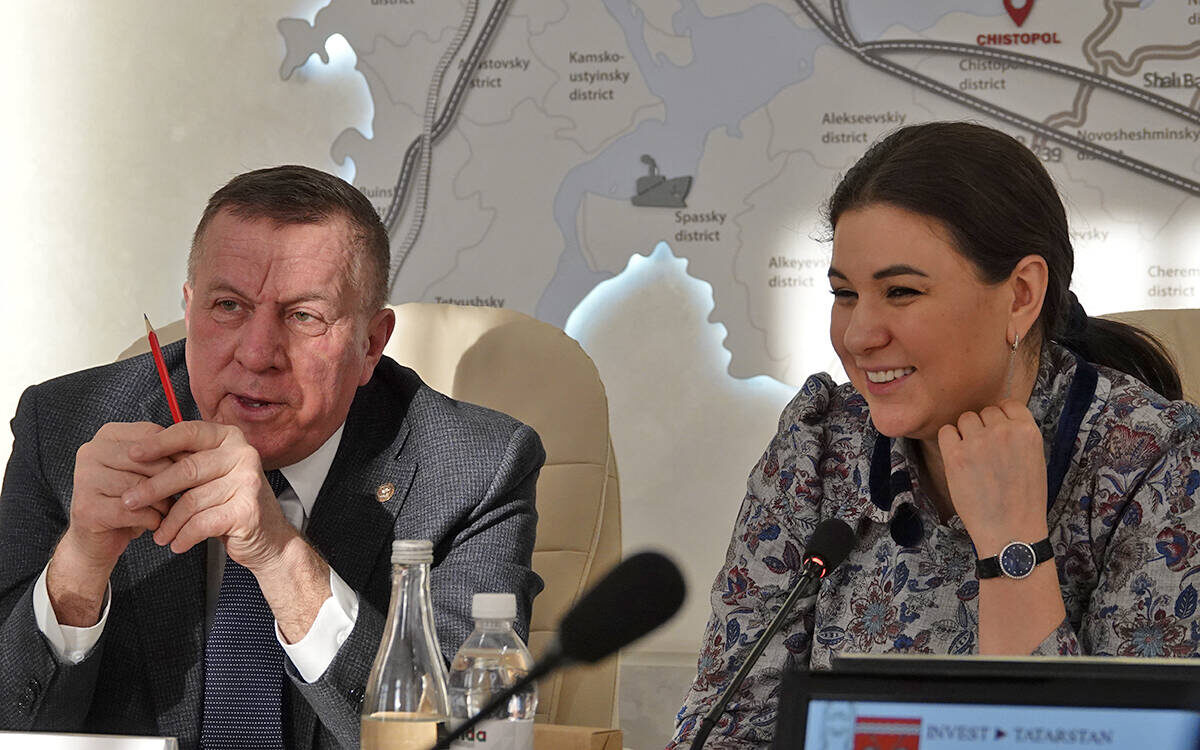 Глава Тетюшского района Рамис Сафиуллов сегодня стал гостем программы «Муниципальный час»Фото: пресс-служба АИР РТ