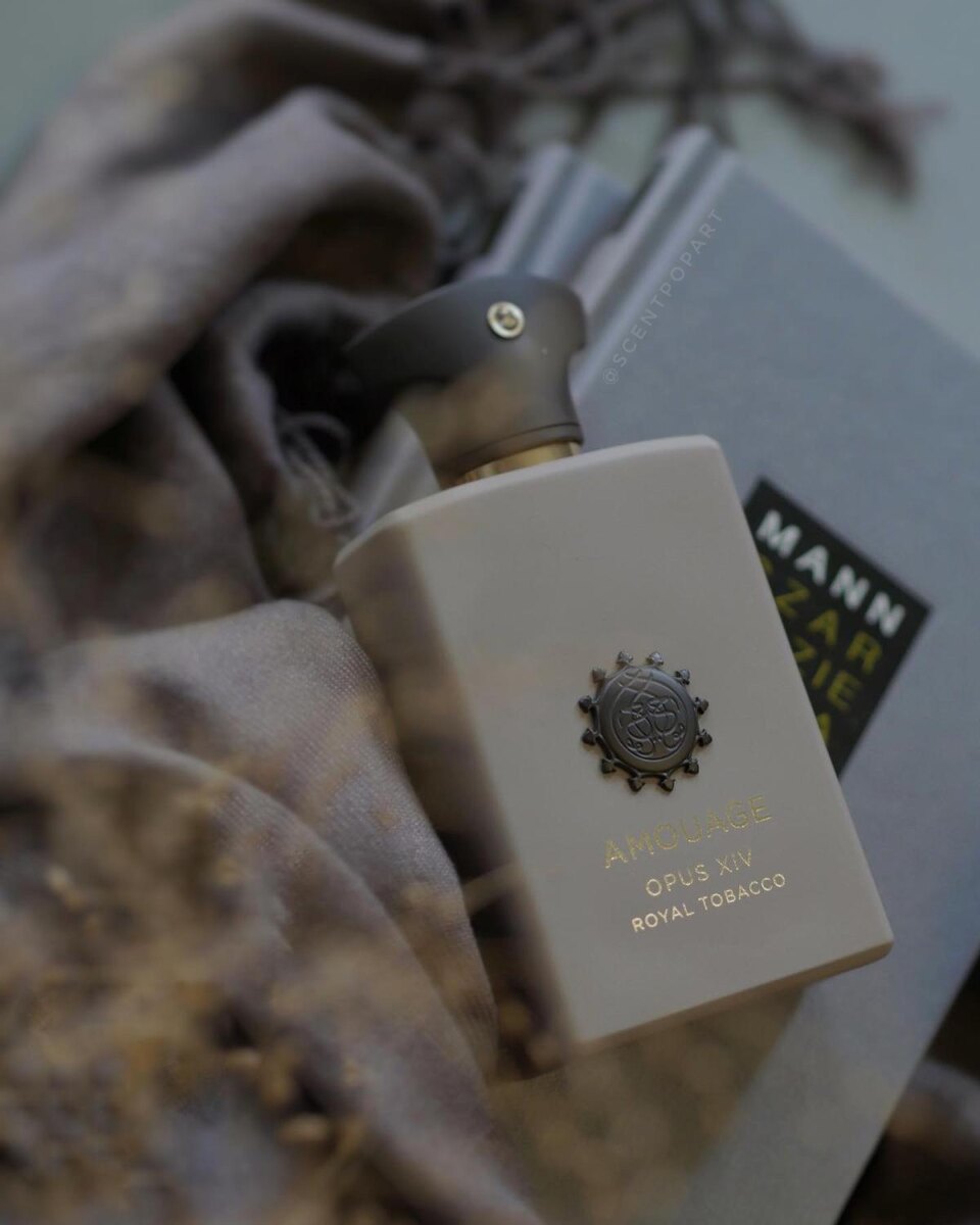 «Opus XIV – Royal Tobacco» Amouage. Фото пользователя Fragrantica scent_pop_art. 