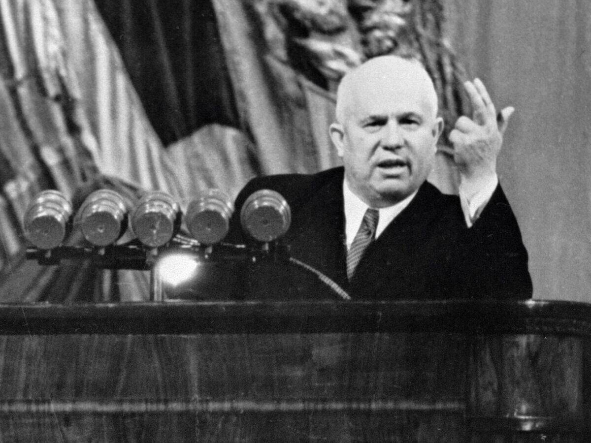    Первый секретарь ЦК КПСС Никита Сергеевич Хрущев© РИА Новости / В. Савостьянов