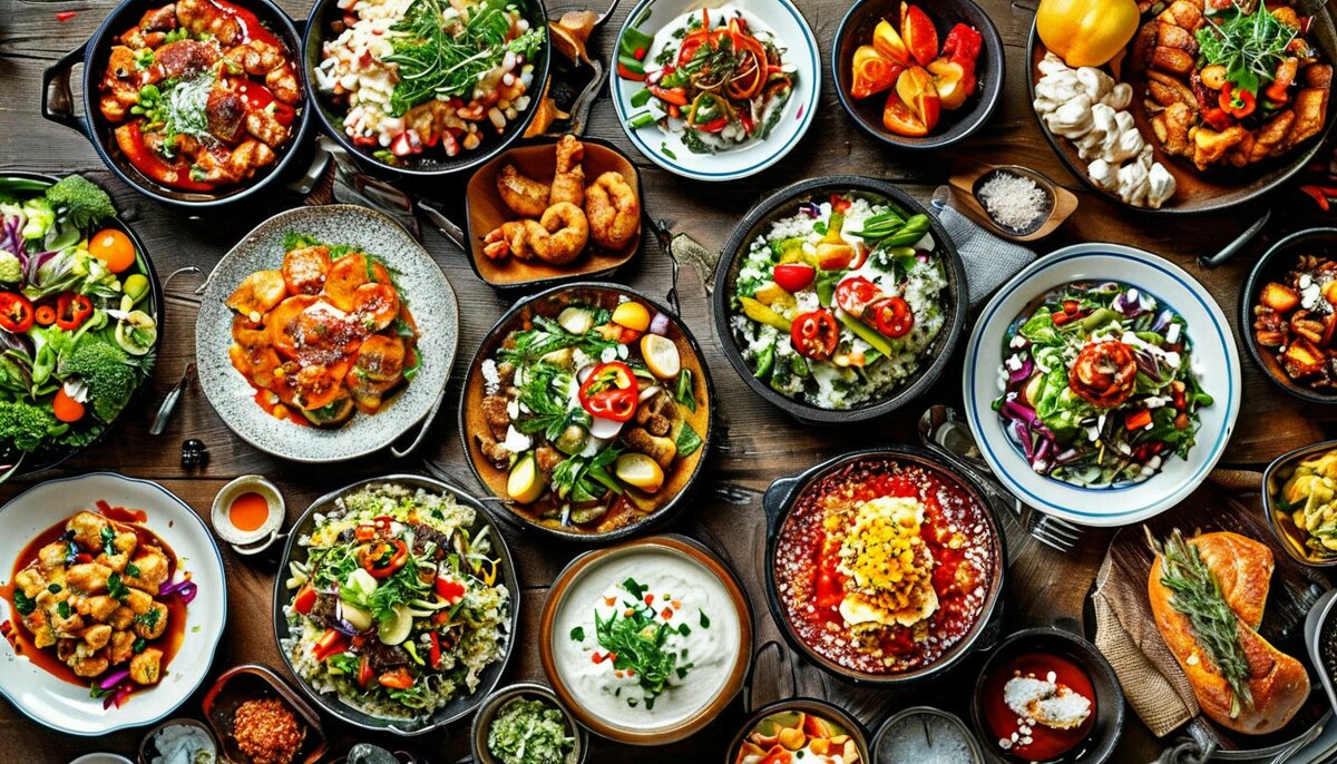 Разнообразие блюд