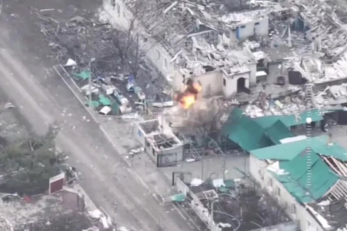    Удар по пунктам управления ВСУ.