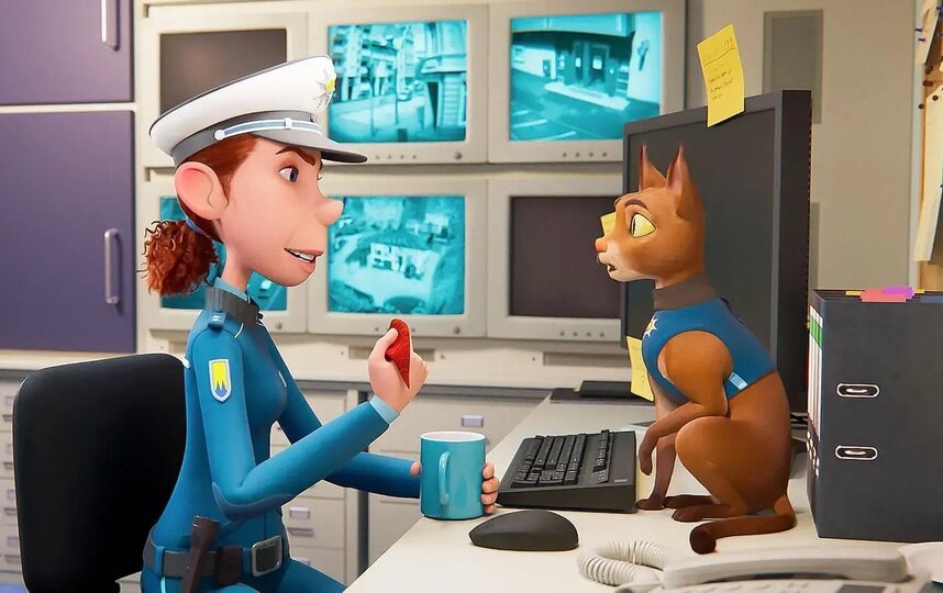    Полицейский ждёт от своей ищейки не колпак, а целого гнома.Наше кино