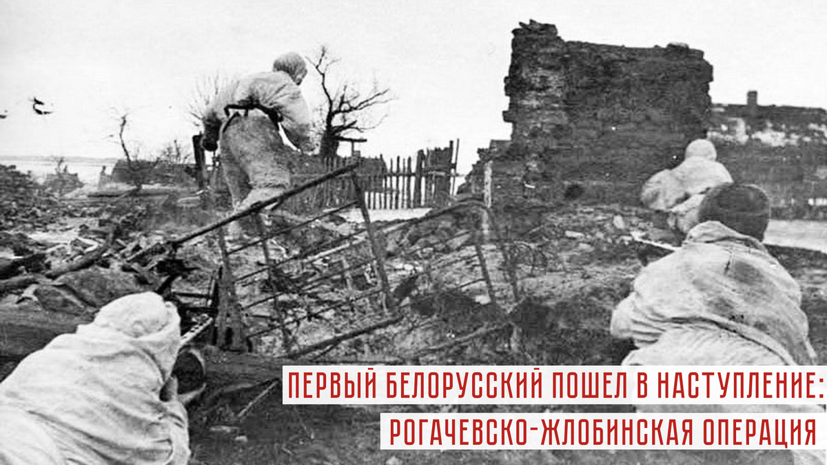 Рогачевско-Жлобинская наступательная операция, февраль 1944 года