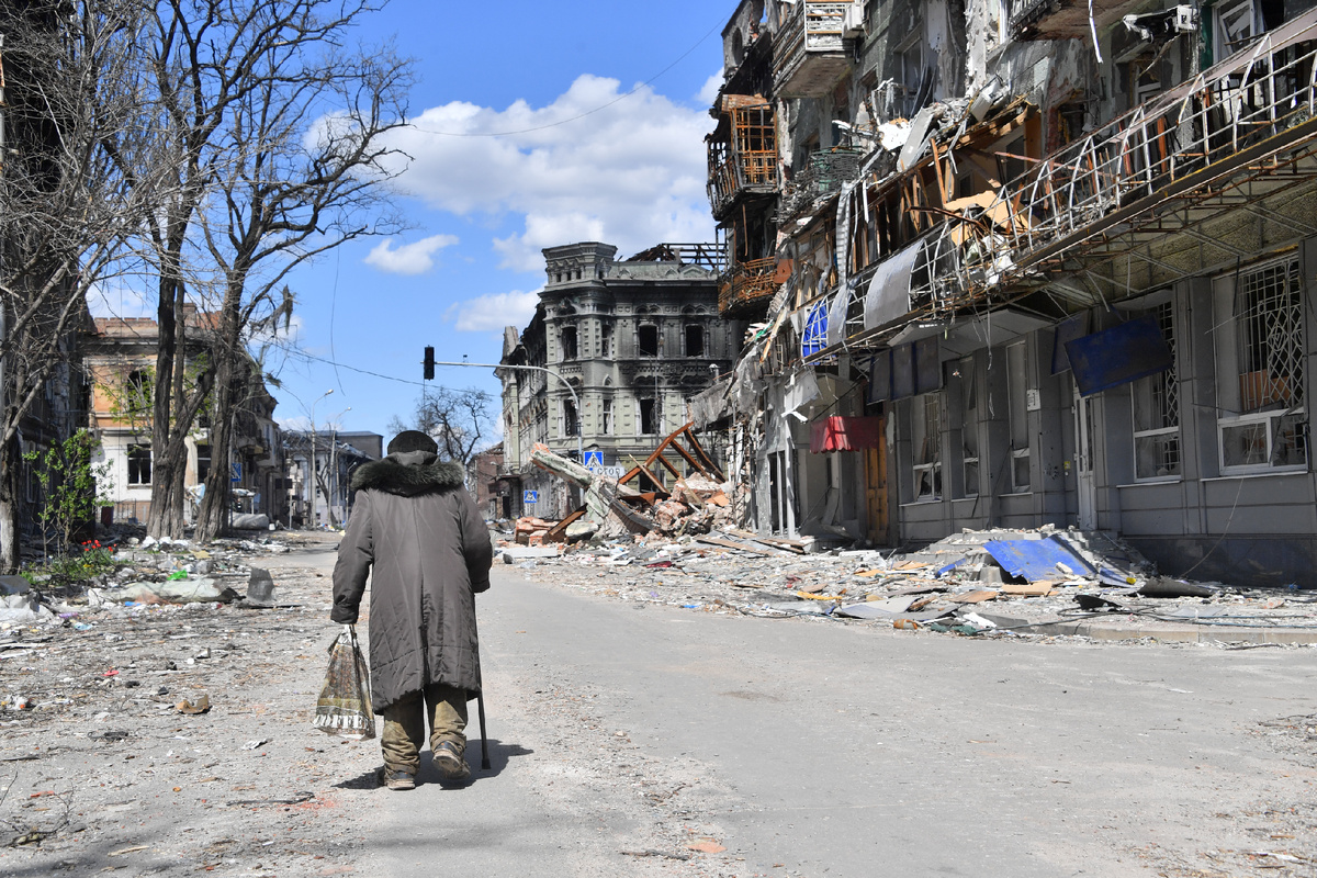 Фото: Komsomolskaya Pravda / Global Look Press. Донецкая область. Мариуполь