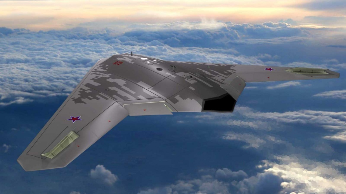 Тяжелый беспилотник "Охотник"