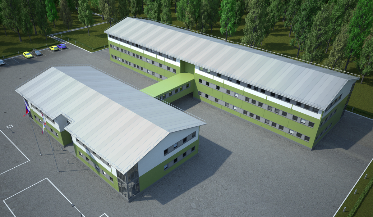 Быстровозводимые модульные казармы