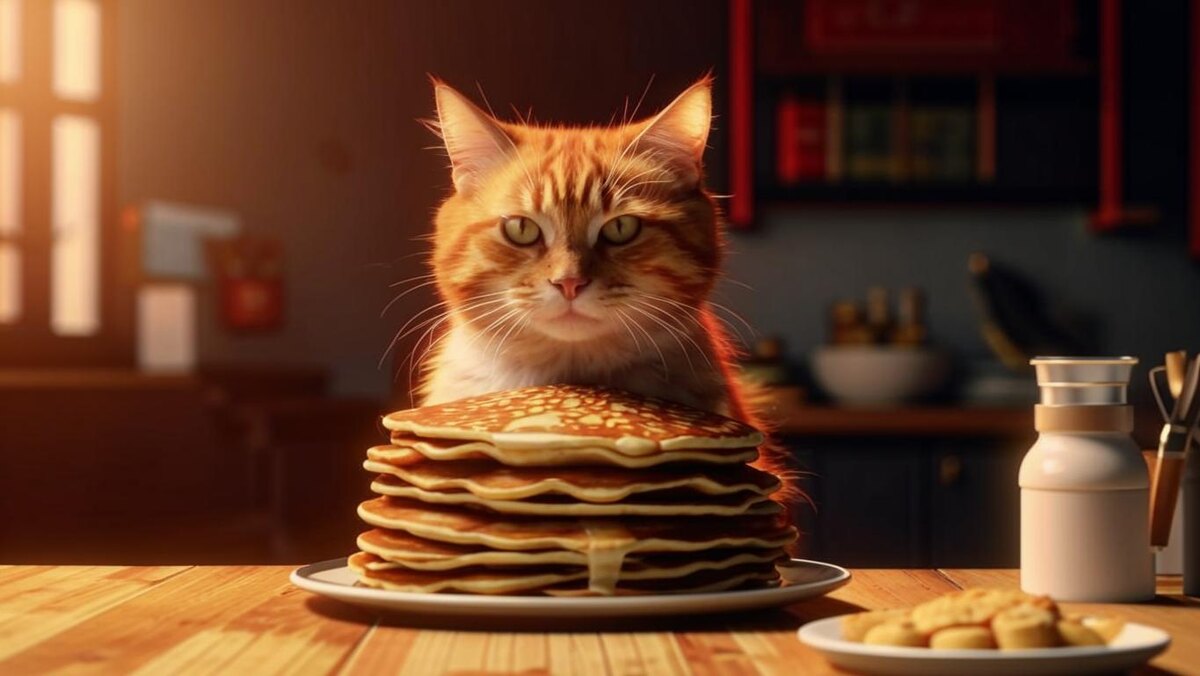 Красные блины — значит, что красивые! (Спасибо ИИ за картинку)