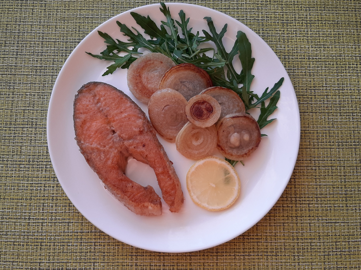 Жареная рыба 