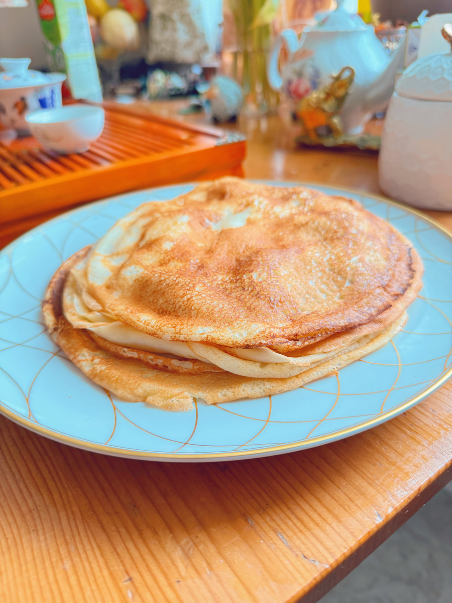 Вот такие блинцы получаются по указанному рецепту 