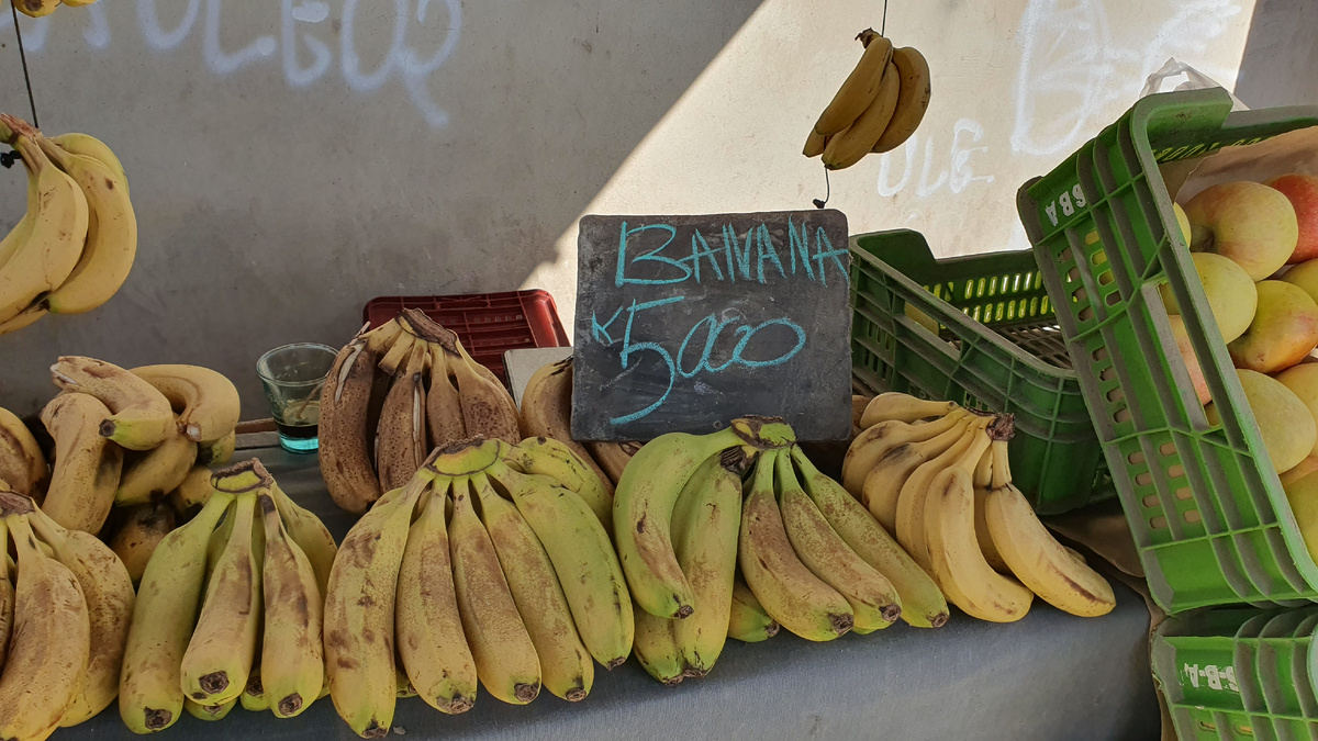 Египетские бананы в Тунисе