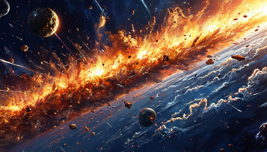Взрыв в космосе