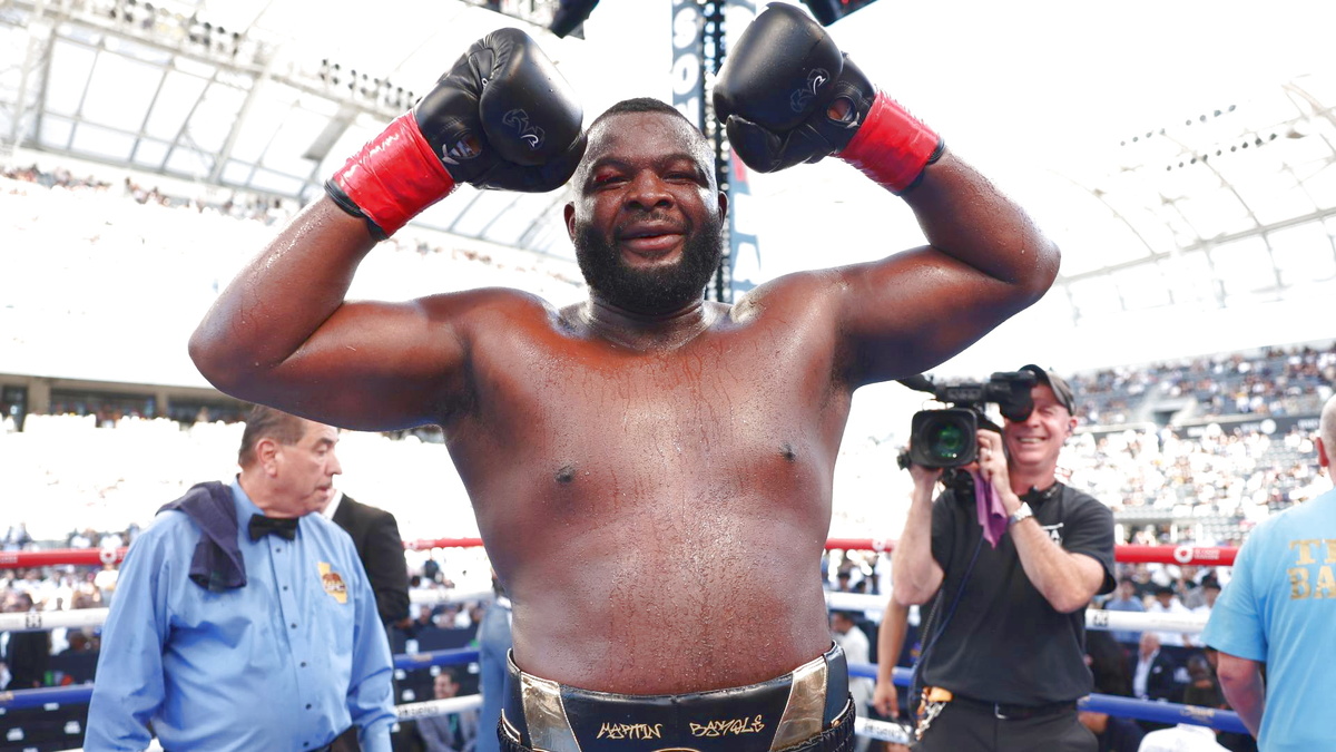 Конголезский тяжеловес - Мартин Баколе