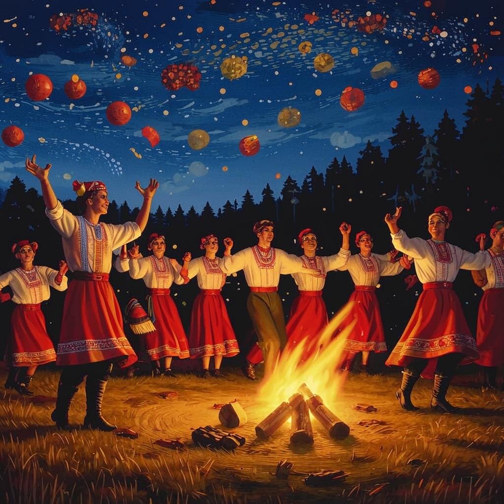 Старинный танец Мазутка