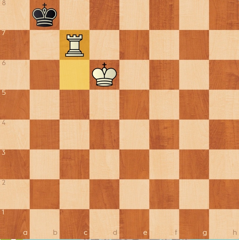 А тут как лучше ходить белым: королем или ладьей?